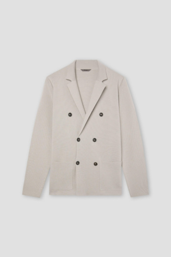 Giacca in maglia doppiopetto